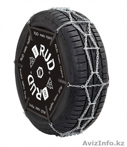 Авто Цепи Зимние и Грязевые Металлические подойдут на радиусы R14-R19 #1056313