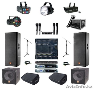 Аренда музыки, света, проекторов, LED-дисплеев для мероприятий и свадеб #1050269
