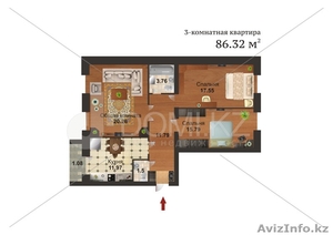 Улучшеная квартира в ЖК Академия. #1043908