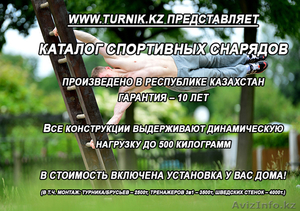 Турник для дома и офиса в Республике Казахстан и ближнем зарубежье! Шведская сте #1080512