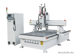 Станок ЧПУ 1300x2500х300мм фрезерно-гравировальный с 3 шпинделями #1079055