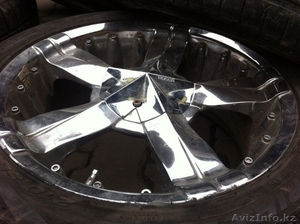 Титановые диски R17 для Субару 5х100 #1069007