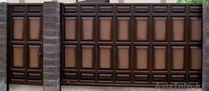 Филенчатые ворота в Актобе #1076646