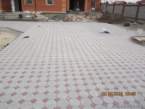 укладка брусчатки и газоны в рулонах #1068997