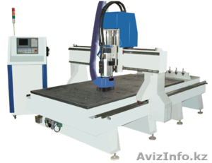 Станок фрезерно-гравировальный с ЧПУ1300x2500х200мм (с автосменой инструмента) #1078509