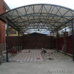 Строительство навесов,  заборов,  ангаров,  коттеджей;  изготовление ворот #1070679