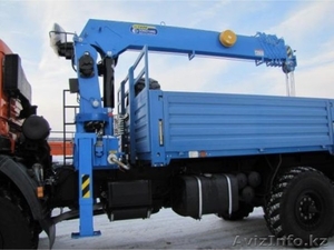 Манипулятор 6т. вылет 16м.корзина г.п.200кг. КАМАЗ 43118  вездеход  #1077279