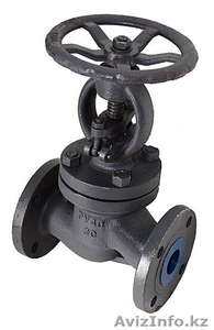 Вентиль стальной , фланцевый, бронзовый, чугунный #1065798