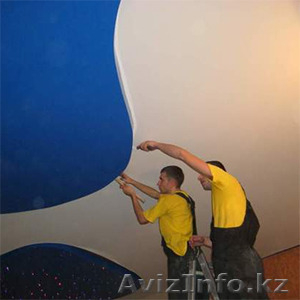 Монтаж натяжных потолков в Алматы #1086061