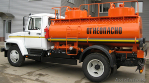 Топливозаправщик АТЗ на шасси ГАЗ-3309 Газон #1085395