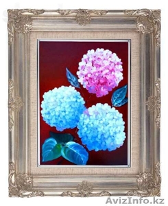Продам картину *Гортензии* Холст. Масло. Живопись. #1095990