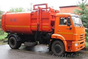 Мусоровоз с боковой загрузкой ко-449-19 #1085217