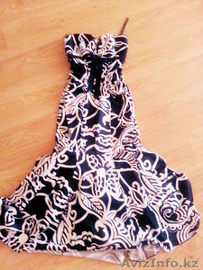 Продам вечернее черно-белое платье! #1096110
