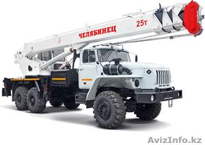 Автокран челябинец кс-55732 на шасси Урал #1086428