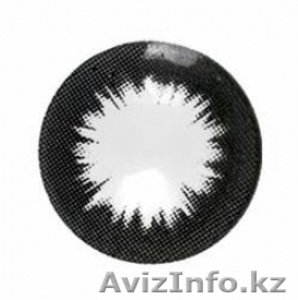 Цветные прозрачные контактные линзы #1084873