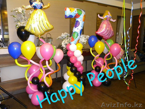 оформление детских праздников шарами,  тканью,  декор. #1036599