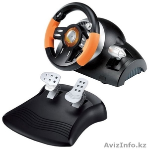 Продам руль и педали Genius Speed Wheel 3 MT для компьютера #1085585