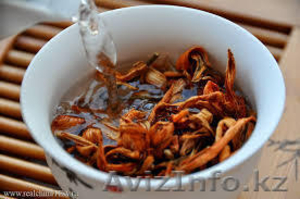 Цветочный связанный чай  Лилия в Алматы #1095257