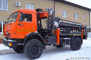 Камаз43502 4х4 с буровой установкой junjin SA-040C #1086422