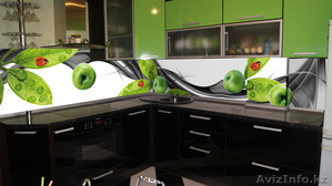 УФ печать на кухонных фартуках,  мебельных фасадах,  кафеле  #1098838