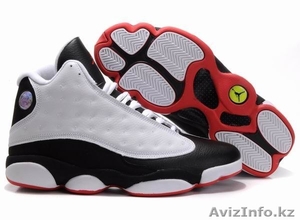 NIKE JORDAN 13 чёрн-белые #1109192