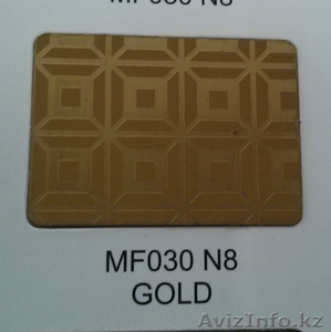 Лист нержавеющий поверхность 30N8 GOLD  зеркальный #1111225