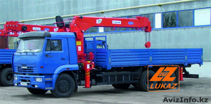 Камаз 65117 (Евро3) с кму Kanglim KS 1256G #1109891