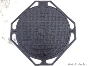 Люк из высокопрочного чугуна А15,  ВК,  ГТС,  Қазақтелеком. #1111262