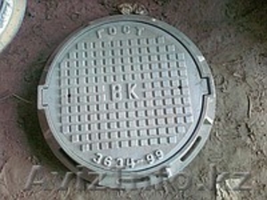 Люк чугунный,  тип-С,  круглый,  ВК,  ГТС,  ТС ..CT-KZ #1111051
