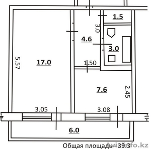 СРОЧНО!!! Продам 1-комн. кв.,  Уральск,  4 мрн #1111698