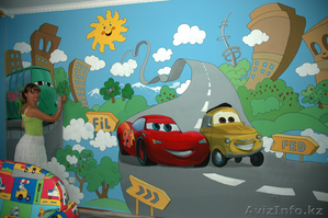 Авторская художественная роспись стен #1103307