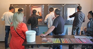 Проводим бесплатное обучение по нанесению декоративной венецианской штукатурки #1120831