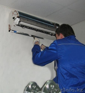 Ремонт,  чистка,  до/заправка кондиционеров Алматы #1119727