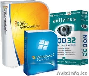 Установка Windows 7, 8 и программного обеспечения с выездом по г. Алматы #1119738