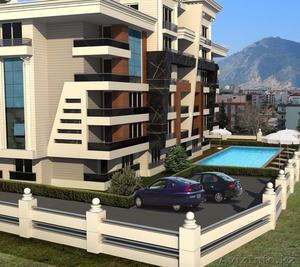 Квартиры 1+1 и 2+1 в Анталии с видом на горы. Рассрочка до 5 лет #1118977