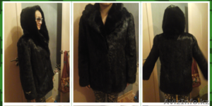 Черная норка в идеале #1121398