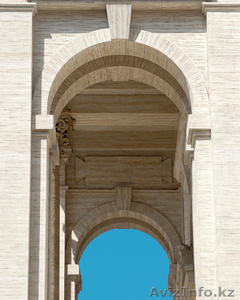 Травертин в Шымкенте,  travertin,  oikos,  ойкос,  фасад,  TRAVERTINO.UZ #1120804