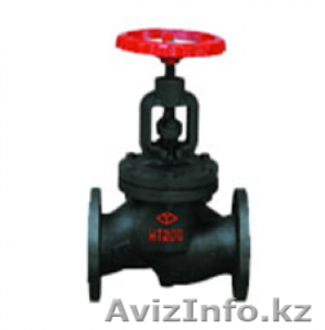 Вентили запорные фланцевые чугунные               (J41F-16) (РУ-16) #1117714