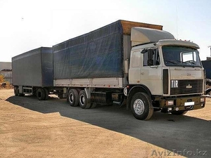 Продам Фургон МАЗ 6303 с прицепом 120 кубов #1133899