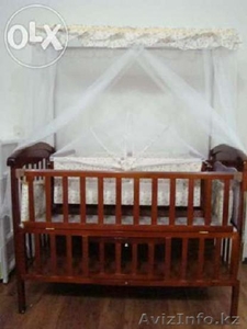 Деревянные манежи-кровати 0-5 лет+матрац(новые) #1133645