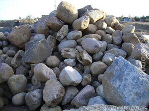 Камень бутовый,  валун речной,  булыжник,  доставка ЗиЛ 6 т. по Алматы и обл.  #1139791