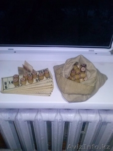 ЛОТО ,  СССР ,  70х годов ,  бочонки дерево #1132366