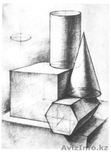 курс академического рисунка карандашом #1132221