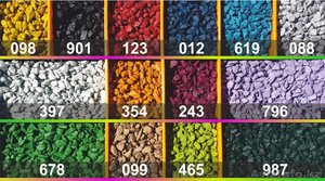 ЦВЕТНОЙ ЩЕБЕНЬ для ландшафтного дизайна #1126811