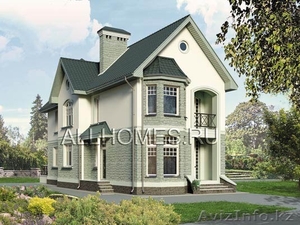 Продам двухэтажный коттедж,  готовность 60%. Актобе-сити. #1135634