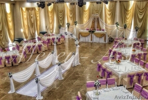 Выездная регистрация брака, роскошный декор для для свадьбы и кыз узату #1146618