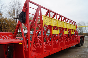 Спецприцеп панелевоз 949165,  аналог lohr и rolfo #1141201