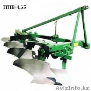 Плуг четырёхкорпусный навесной ПНВ-4, 35 #1141695