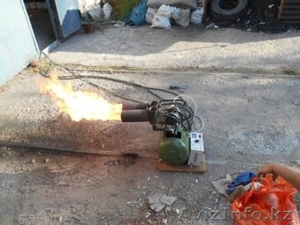 Установим горелку на отработанном масле #44778