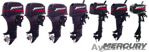 Лодочные моторы Mercury (Меркурий),  а так же Масло для двухтактных и четырехтакт #1167472